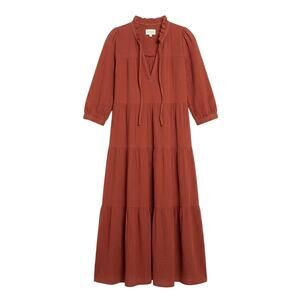 Honorine Gauze Maxi Dress Size XS